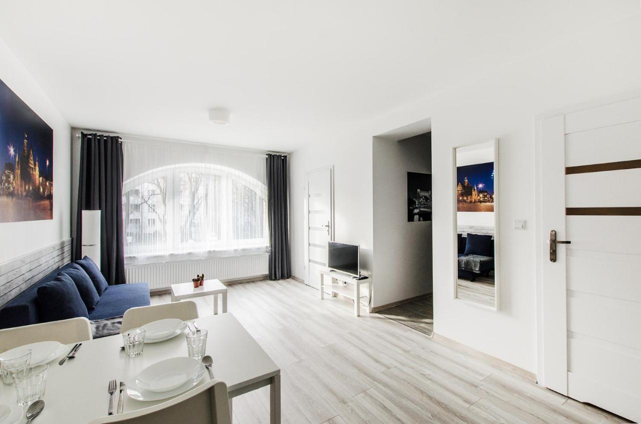 Wroclaw Central City Apartments- Self Check-In 24H, Wifi Bagian luar foto